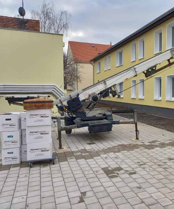 Möbellift in Gießen Familienumzug